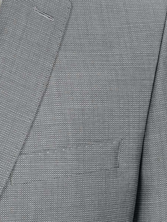 PÁNSKY OBLEK SIVÝ, 100% VLNA, P06