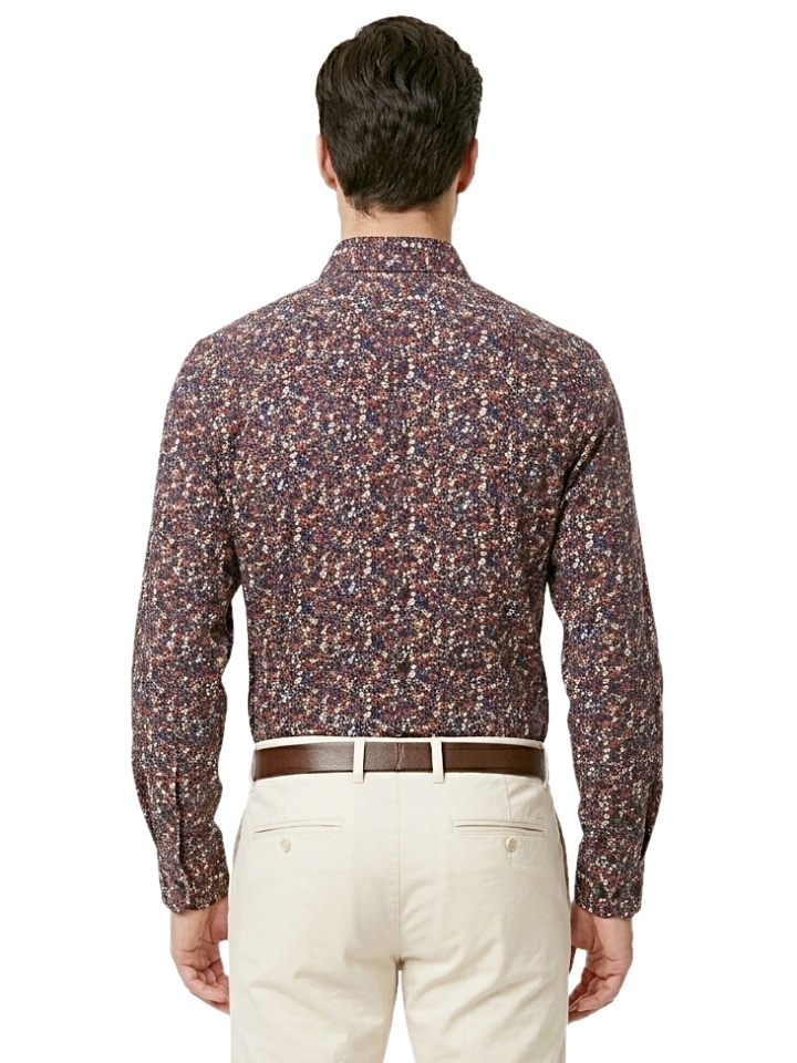 Pánska košeľas moderným vzorom, P83