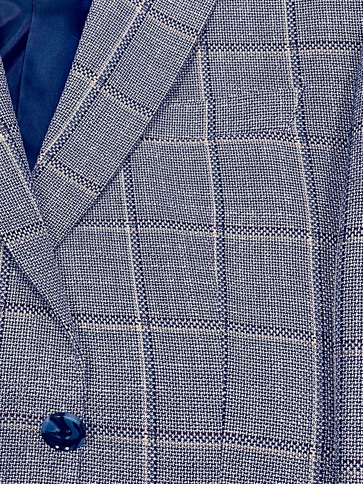 Pánske sako so vzorom, P529