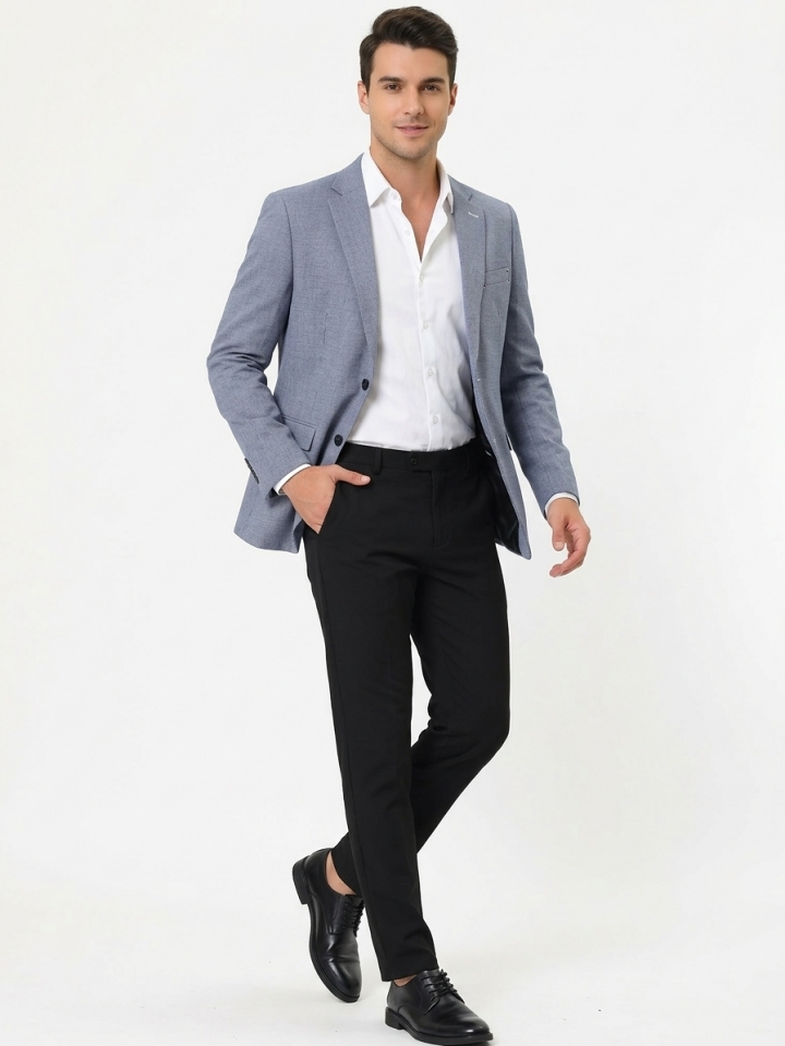 Pánske sako modré, P18