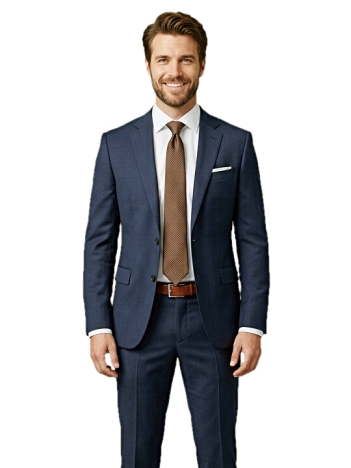 PÁNSKY OBLEK TMAVOMODRÝ, P012